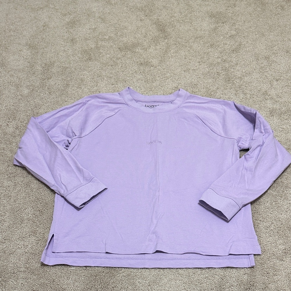 Both& Purple Long Sleeve Shirt